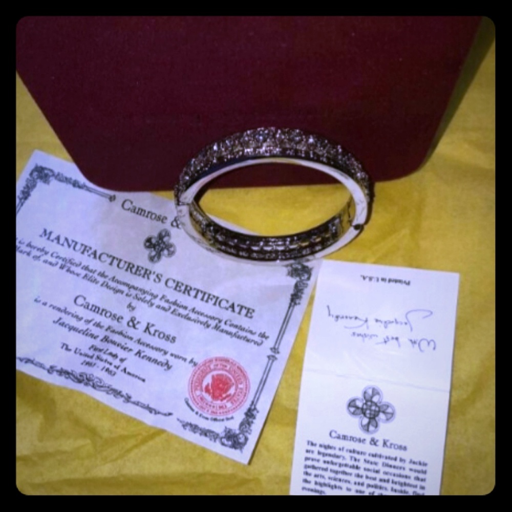 Jacqueline Kennedy's engagement bracelet!